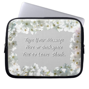 Para Notebook Capa Personalizada da Bolsa de laptop do Flor Cher
