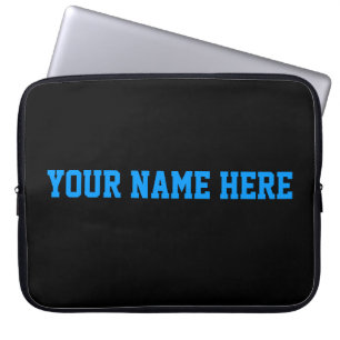 Para Notebook Capa preta /add seu nome