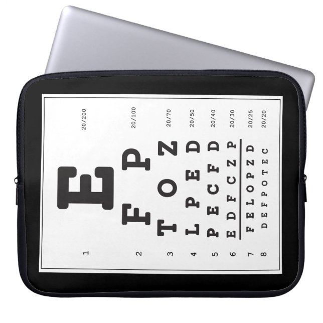 Para Notebook Capa Superior do Lap do Gráfico de Olhos (Frente)