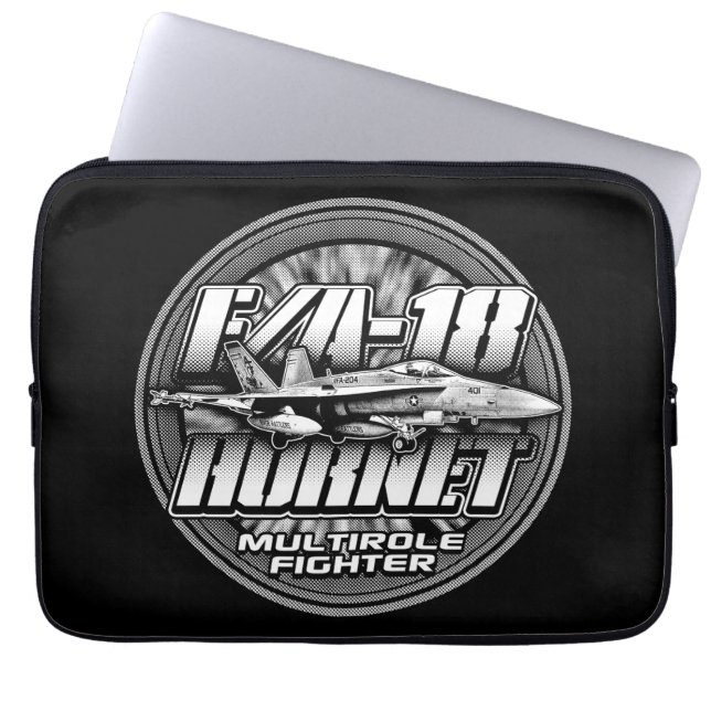 Para Notebook F/A-18 Capa do computador Hornet - Bandeja (Frente)