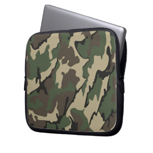 Para Notebook Laptop Camo Neoprene Capa de 10 polegadas