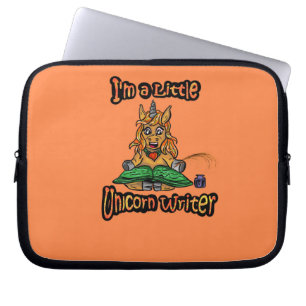 Para Notebook Sou um pequeno escritor de Unicórnio - Capa Diário
