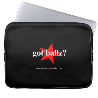 Para Notebook Tem Ballz? Capa de Neoprene laptop