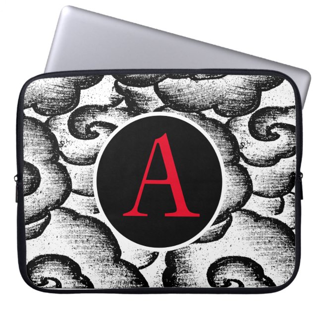 PARA NOTEBOOK TEXTO DA NUVEM DO JAPONÊS DE CAPA NEOPRENE (Frente)