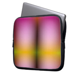 Para Notebook Um laptop parcialmente dentro de uma capa vibrante