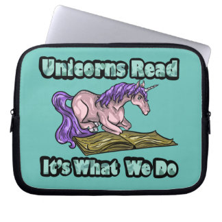Para Notebook Unicórnios leem - É o que fazemos Capa de livros