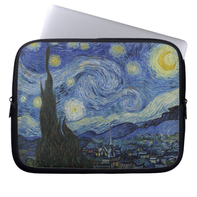 Para Notebook Vincent van Gogh Starry Night Capa (Frente)