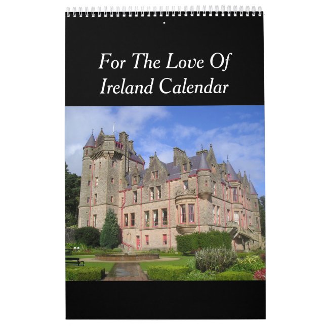 Para o amor do calendário de Ireland (Capa)