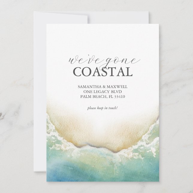 Para o Anúncio de Movimentação do Novo Endereço da (Frente)