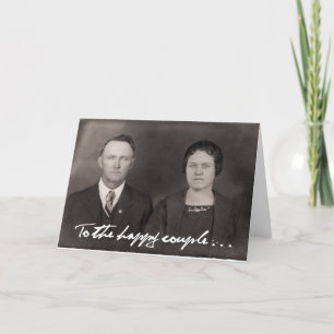 Para o casal feliz. Cartão de Felicitações.