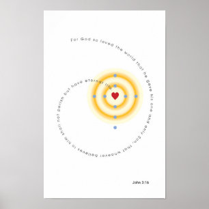 Para o deus amado assim o poster do mundo