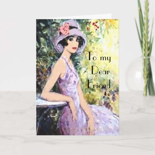 PARA O MEU AMIGO GREETING CARTÃO (Frente)