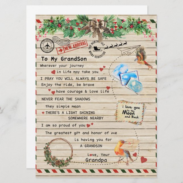 Para O Meu Avô, Avô E Avô, Amor De Pássaro (Frente/Verso)