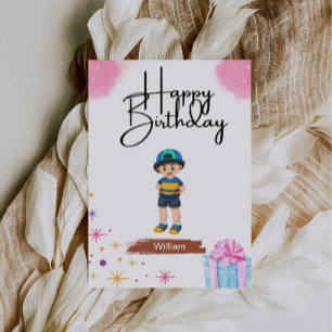 Para O Meu Bebê Feliz Aniversário, Cartão De Amor