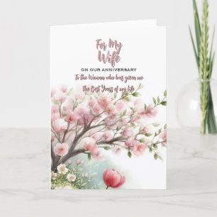 Para o meu Cartão de Aniversário da Esposa