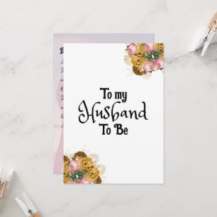 Para o meu marido-a-ser