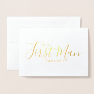 Para O Primeiro Homem Que Adorava Cartão De Folha 