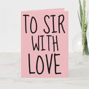 PARA O SENHOR COM AMOR CARTÃO DE ANIVERSÁRIO PARA