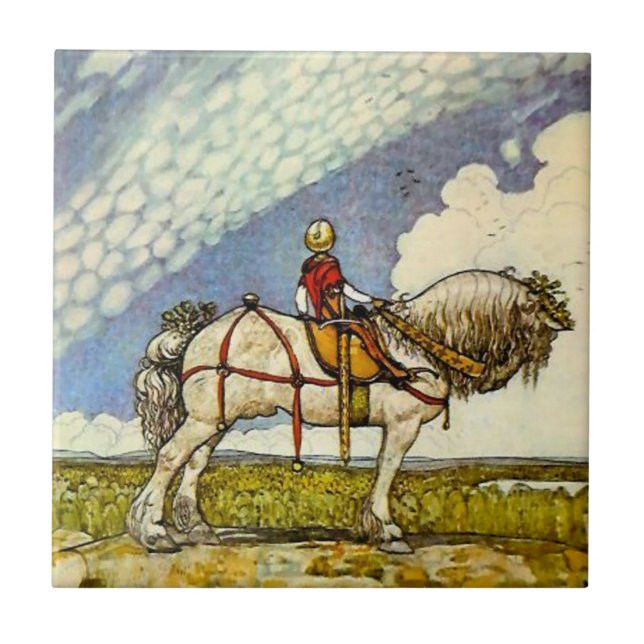 “Para o vasto mundo” por John Bauer (Frente)