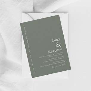 Para Onde O Forever Começa O Convite De Casamento 