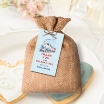 Adesivos de Etiqueta de Agradecimento de Aniversár