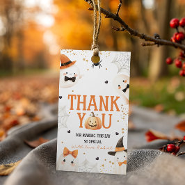 Para Presente Aniversário de Abóbora Louca Obrigado Etiqueta