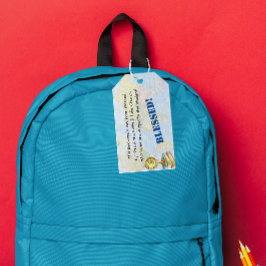 Para Presente Bênção da Etiqueta de Oração da Igreja do Globo de