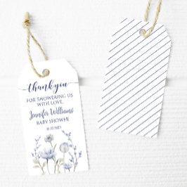 Para Presente Chá obrigado de flor selvagem  você etiqueta