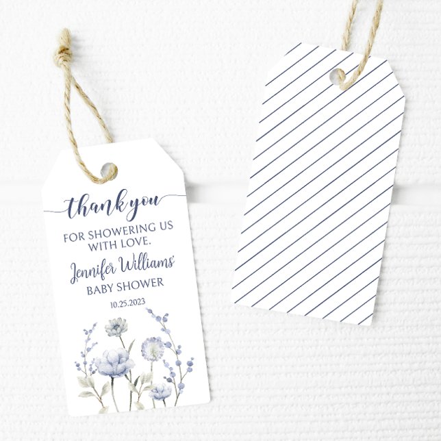 Para Presente Chá obrigado de flor selvagem  você etiqueta (Criador carregado)