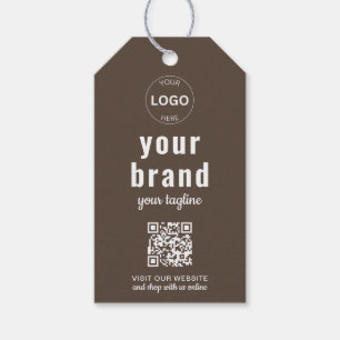 Para Presente Código Qr Logotipo Comercial Travar Etiqueta Preço