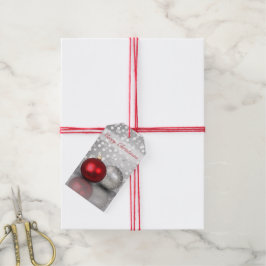 Para Presente Enfeites de natal Shimmery - Etiqueta de presentes