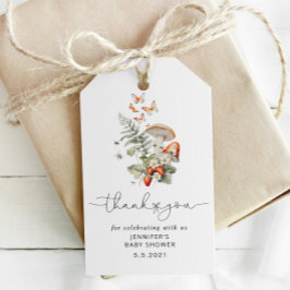 Para Presente Etiqueta de agradecimento de chá de bebê de cogume