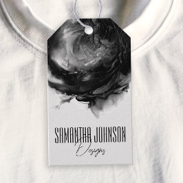 Para Presente Etiqueta de bloqueio de negócio de vestuário preto