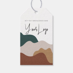 Para Presente Etiqueta de bloqueio de negócios do Abstrato Boho