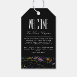 Para Presente Etiqueta de boas-vindas do Skyline em Las Vegas pe