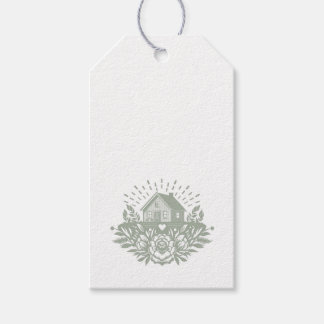 Para Presente Etiqueta de Casa Vintage