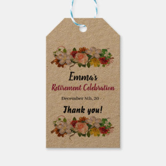 Para Presente Etiqueta de Celebração de Aposentação