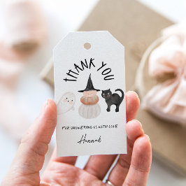 Para Presente Etiqueta de Chá de fraldas de Halloween de SUGARBO