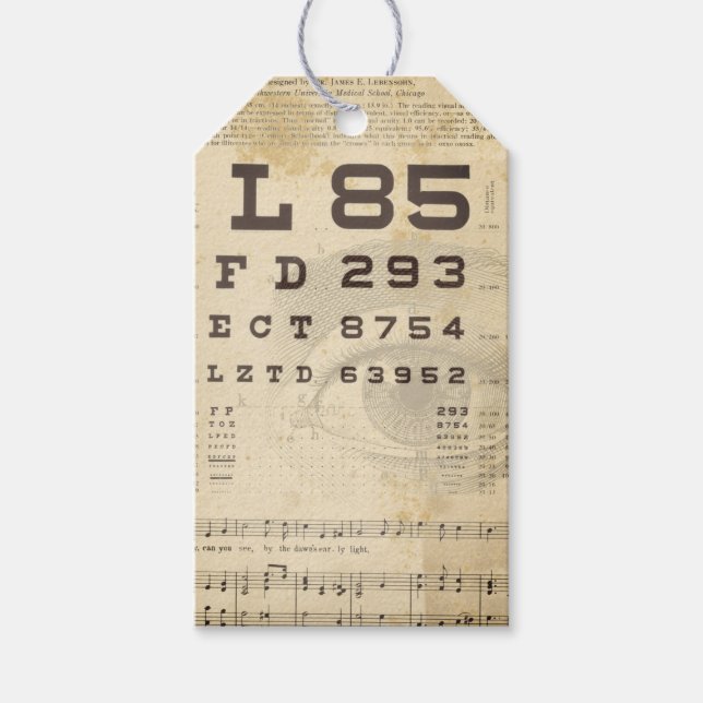 Para Presente Etiqueta de Diário Apothecary (Frente)