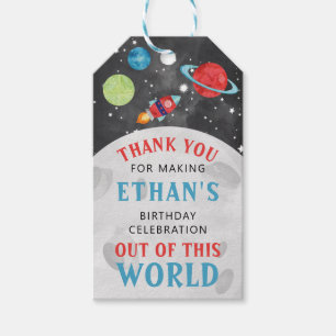 Para Presente Etiqueta de Favor de Aniversário do Outono