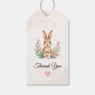 Para Presente Etiqueta de Favor de Chá de Bebê Little Bunny