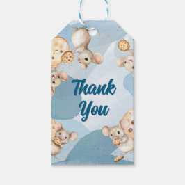 Para Presente Etiqueta de Favor de Mouse e Cookie