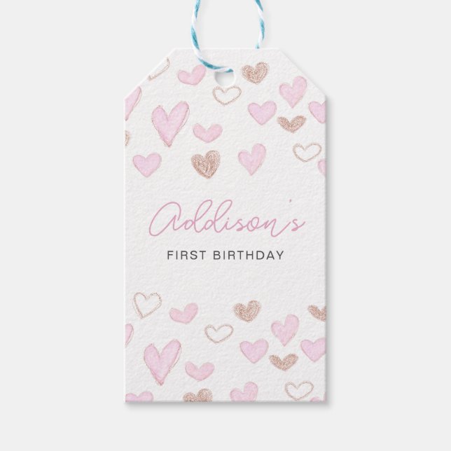 Para Presente etiqueta de favor do namorados (Frente)