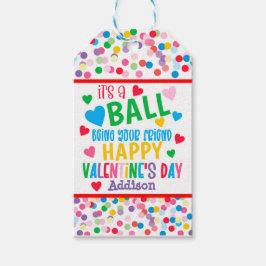 Para Presente Etiqueta de favor do Namorados de esfera