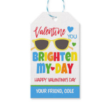 Etiqueta de Favor do Namorados de óculos escuros