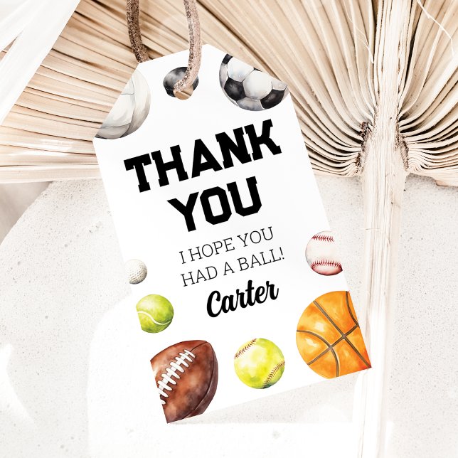 Para Presente Etiqueta de Favor Esportivo (Criador carregado)