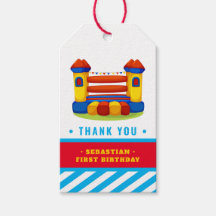 Etiqueta de festa de aniversário da casa de recomp