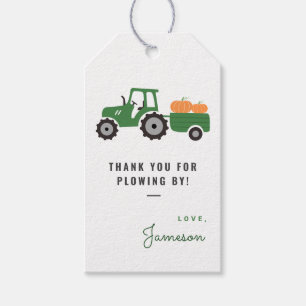 Para Presente Etiqueta de festa de aniversário do trator de abób