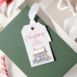 Para Presente Etiqueta de Oferta da Família Workshop de Papais n