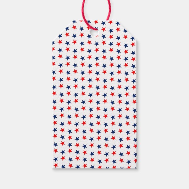 Para Presente Etiqueta de Oferta de Estrelas (Frente)